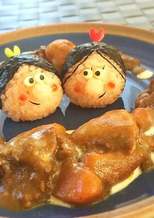 お雛様★カレー-レシピのメイン写真