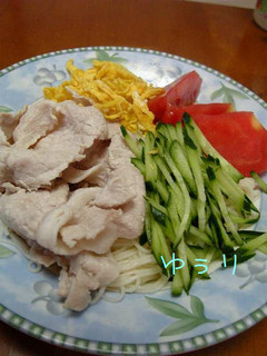 そうめんで☆冷やし中華風☆さっぱり~♪-レシピのメイン写真