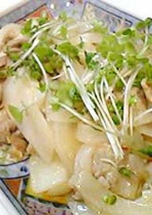 豚肉と長芋の炒めもの-レシピのメイン写真