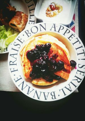 しあわせパンケーキ-レシピのメイン写真