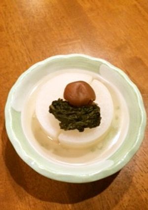 断食回復食　大根の梅煮-レシピのメイン写真
