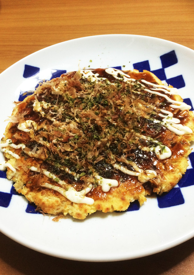 袋でまぜまぜ☆もやしとおからのお好み焼き-レシピのメイン写真