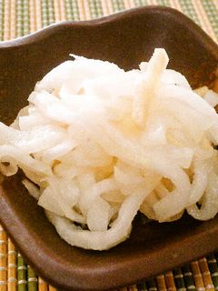 大根と生姜のなます-レシピのメイン写真