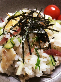 我が家の定番!焼きサバのちらし寿し-レシピのメイン写真