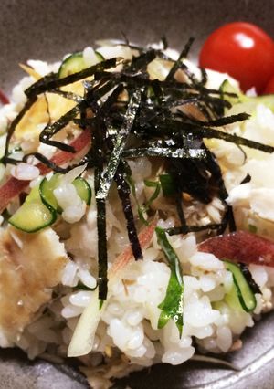 我が家の定番!焼きサバのちらし寿し-レシピのメイン写真
