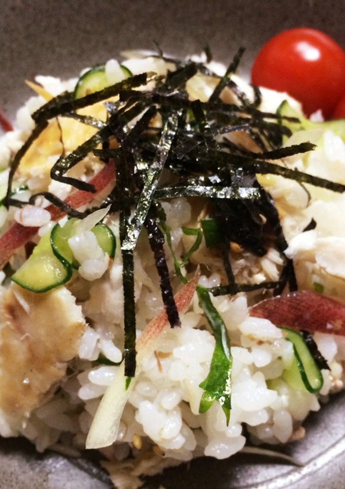 我が家の定番！焼きサバのちらし寿し-レシピのメイン写真
