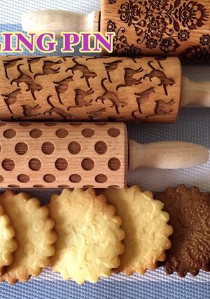 ローリングピンで型抜きクッキー-レシピのメイン写真