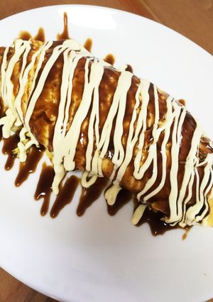 簡単!とん平焼き風-レシピのメイン写真