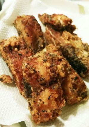 お弁当にも♪塩鯖のバジルチーズ揚げ焼き♪-レシピのメイン写真