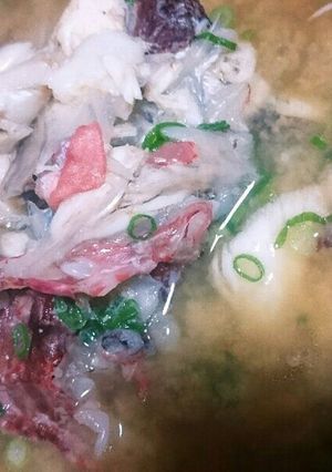 オコゼのあら汁-レシピのメイン写真