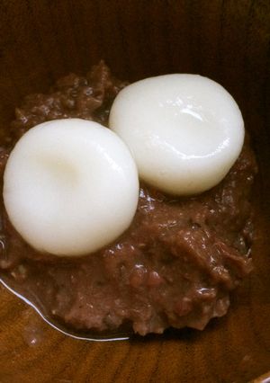 【さくっとマクロビ】白玉deお汁粉-レシピのメイン写真