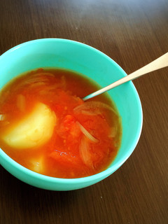 あったかトマトスープ-レシピのメイン写真