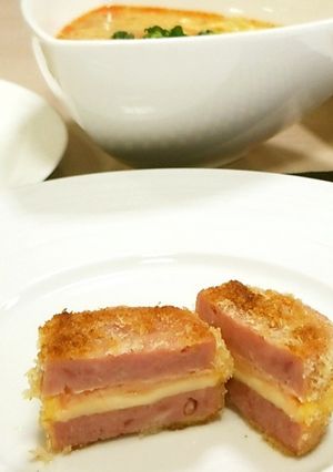 ソーセージとサーモンのチーズカツレツ-レシピのメイン写真