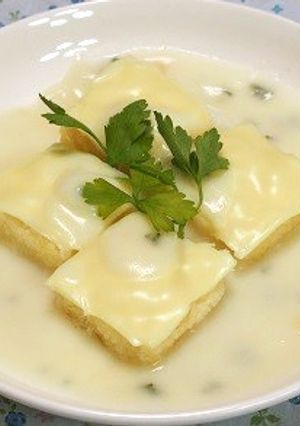 揚げポタージュ豆腐-レシピのメイン写真