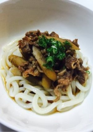 パパッと簡単♪うちの肉うどん♡-レシピのメイン写真