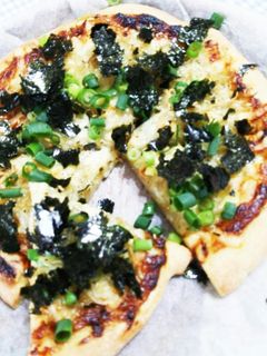 味噌マヨでしらす和風ピザ♪トーストも◎-レシピのメイン写真