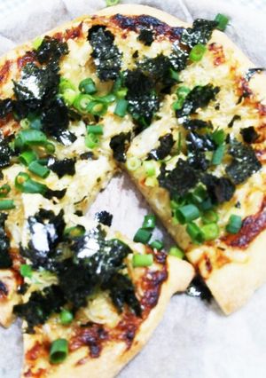 味噌マヨでしらす和風ピザ♪トーストも◎-レシピのメイン写真