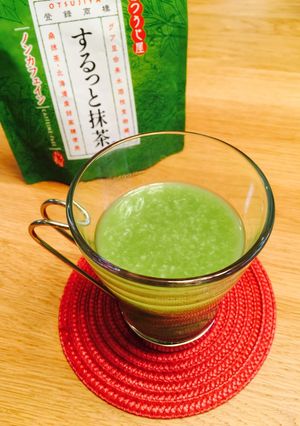 【便秘解消】するっと抹茶の甘酒割り-レシピのメイン写真