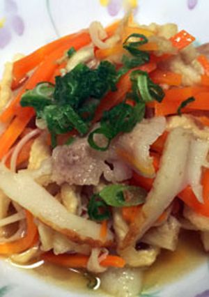 豚肉と切り干し大根の煮物-レシピのメイン写真