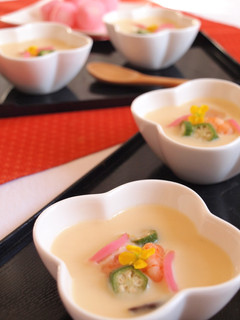 ひな祭り♪簡単とろ~り茶碗蒸し~♪-レシピのメイン写真