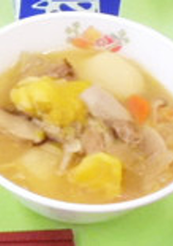 ふるさとの味！具だくさん「だんご汁」-レシピのメイン写真