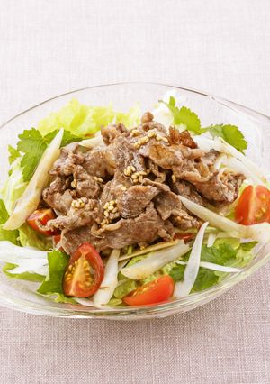たっぷり野菜の焼肉サラダ☆-レシピのメイン写真