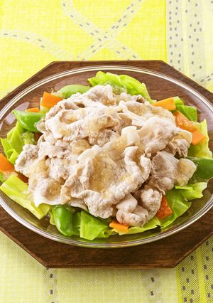 ゆで野菜の冷しゃぶサラダ-レシピのメイン写真