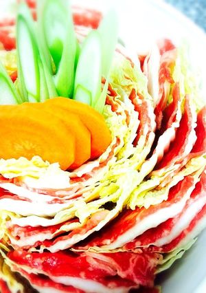 ミルフィーユ鍋 韓国味噌チゲ味!-レシピのメイン写真