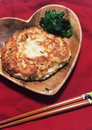 ふわっふわ！生姜たっぷり豆腐ハンバーグ-レシピのメイン写真