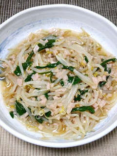 ヘルシー!もやしと魚ひき肉のあんかけ-レシピのメイン写真