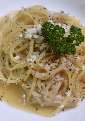 簡単パスタ♪茹でない２分パスタ-レシピのメイン写真