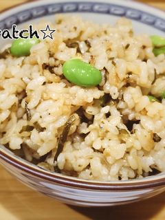 塩昆布で簡単☆炊き込みご飯-レシピのメイン写真