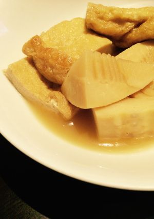 厚揚げと筍の煮物-レシピのメイン写真
