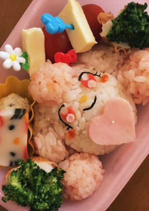 メロリーの幼稚園♡キャラ弁-レシピのメイン写真