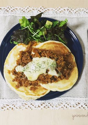 HM不使用！ふわもちヨーグルトパンケーキ-レシピのメイン写真