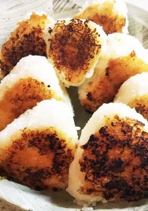 余ったご飯で味噌焼きおにぎり-レシピのメイン写真