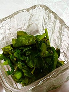 菜花わさび-レシピのメイン写真