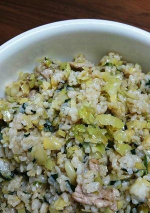 野菜をもりもり食べよう！超キャベツライス-レシピのメイン写真