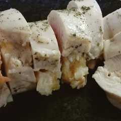 รูปของ 鶏むね肉の梅チーズ巻き