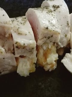 鶏むね肉の梅チーズ巻き-レシピのメイン写真