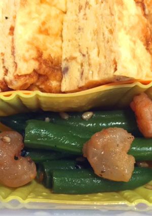 いんげんエビ醤油-レシピのメイン写真