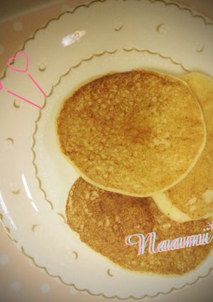 ミキサーで☆豆腐と米粉のパンケーキ-レシピのメイン写真