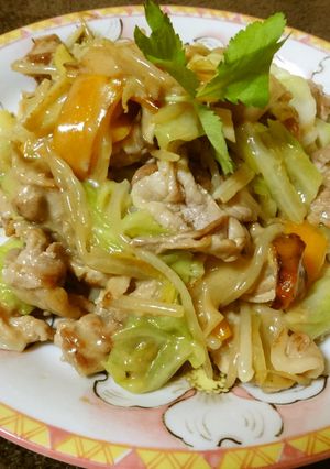 とんこつ風の野菜炒め-レシピのメイン写真