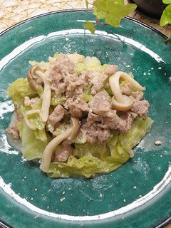 キャベツと豚肉のチーズ炒め-レシピのメイン写真