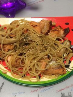 【簡単】鮭ときのこの和風パスタ-レシピのメイン写真