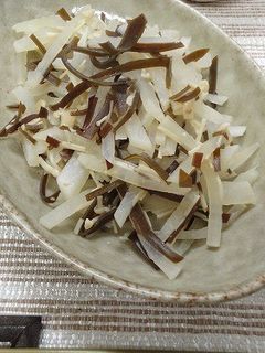 大根と昆布の炒め煮-レシピのメイン写真