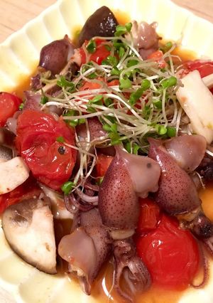 ホタルイカで☆ほめられイタリアンおつまみ-レシピのメイン写真