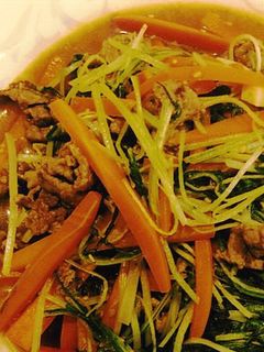 水菜の中華炒め-レシピのメイン写真