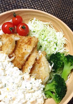 白身魚の揚げ焼きフライタルタルソース添え-レシピのメイン写真