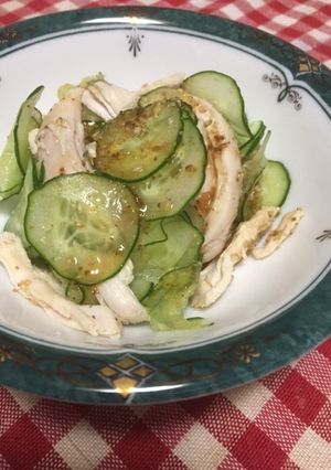 鶏胸肉 ヘルシーサラダ-レシピのメイン写真